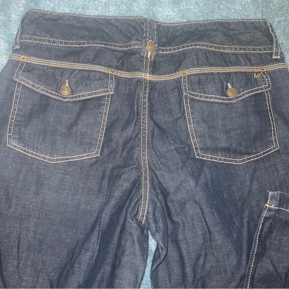 Womens Michael Kors Jeans Dark Wash Size 12 RN # 11818 - Picture 7 of 8